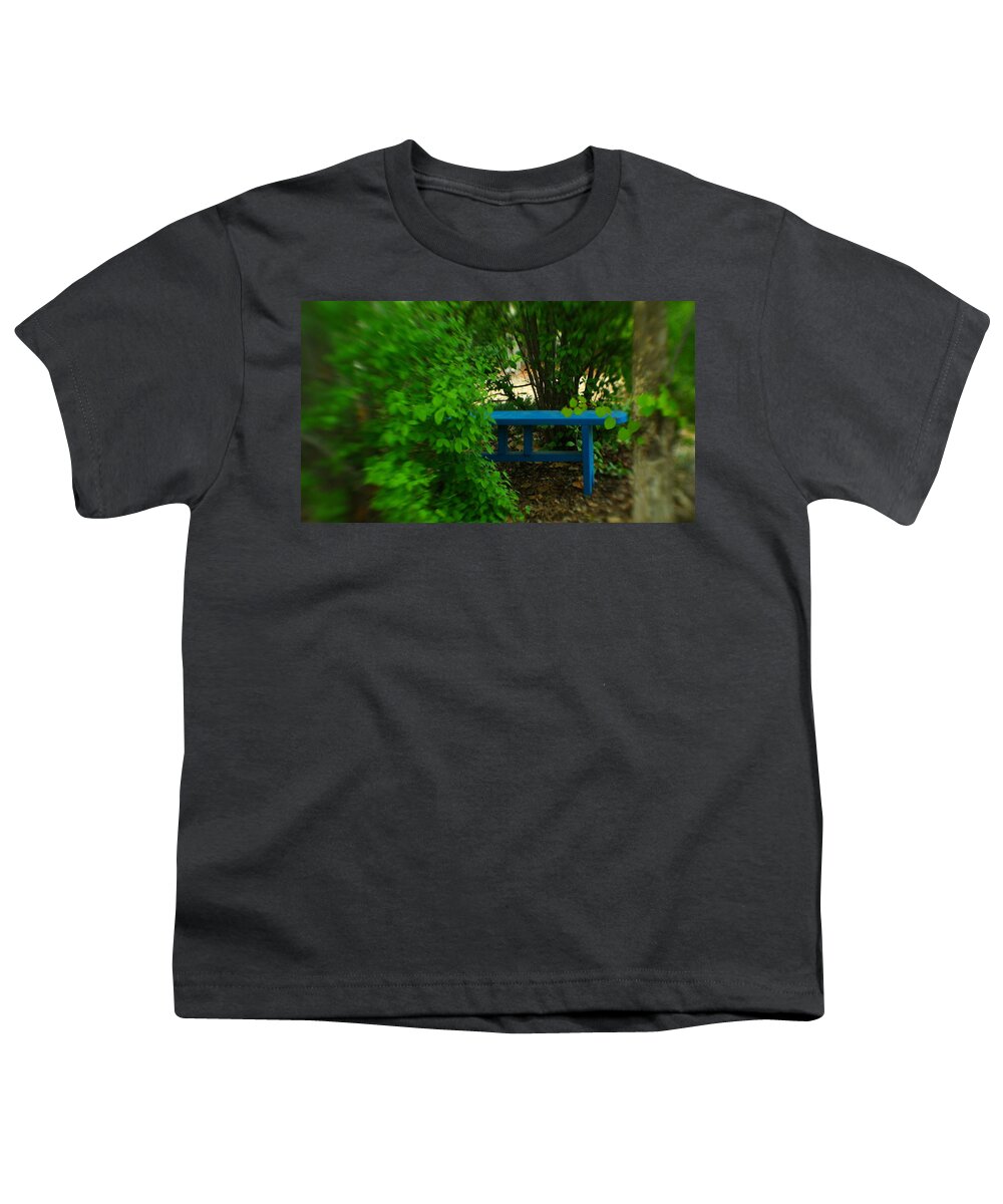Bench Youth T-Shirt featuring the photograph Those special places #2 by Jeff Swan