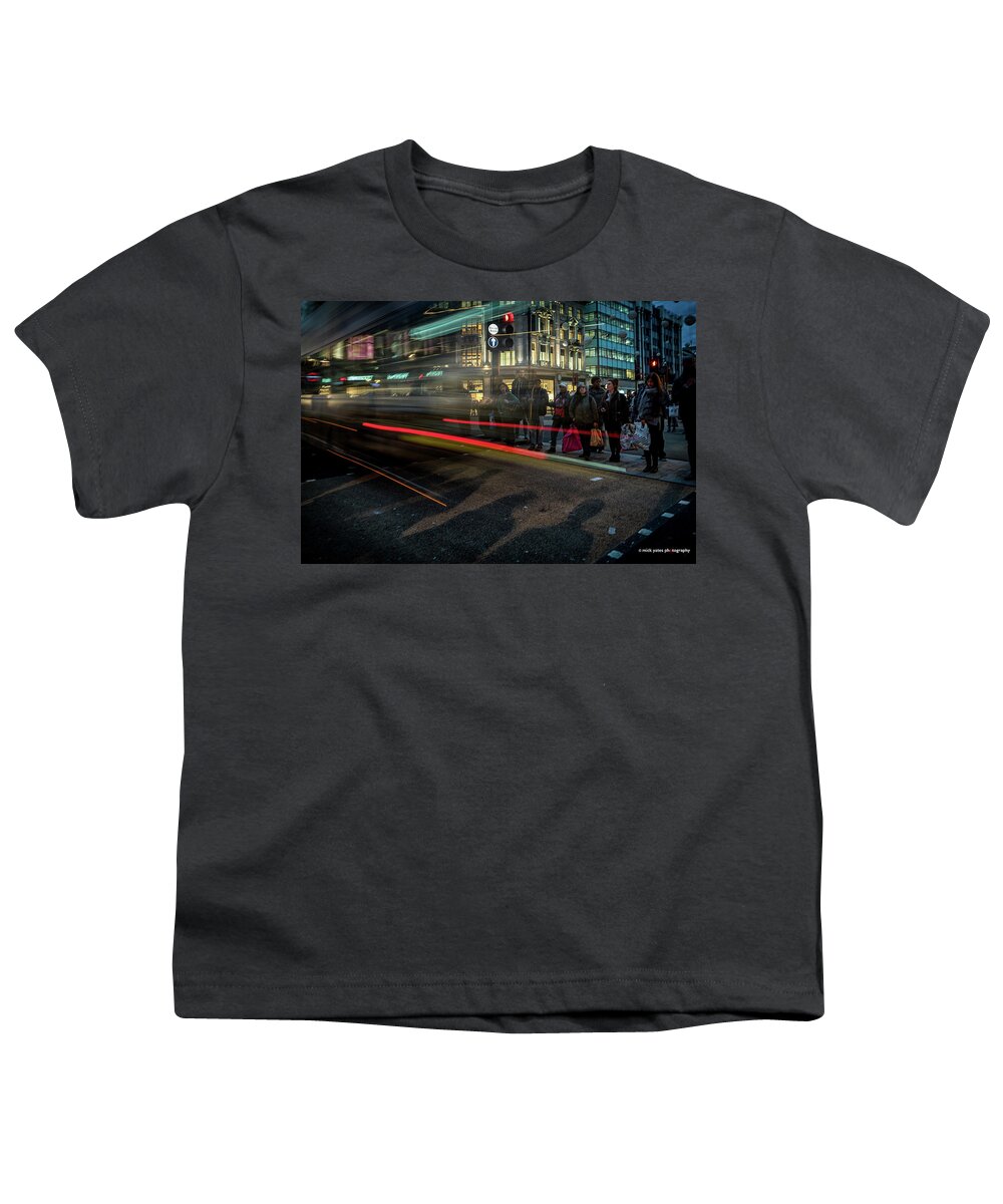 Time-lapse Youth T-Shirt featuring the photograph Time-lapse #1 by Mariel Mcmeeking