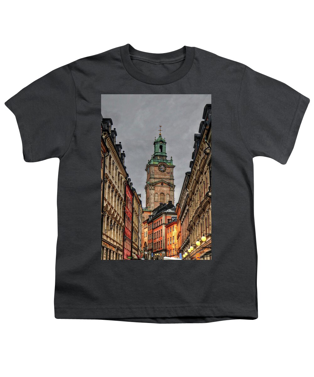 Stockholm Sweden Youth T-Shirt featuring the photograph Stockholm Sweden #19 by Paul James Bannerman