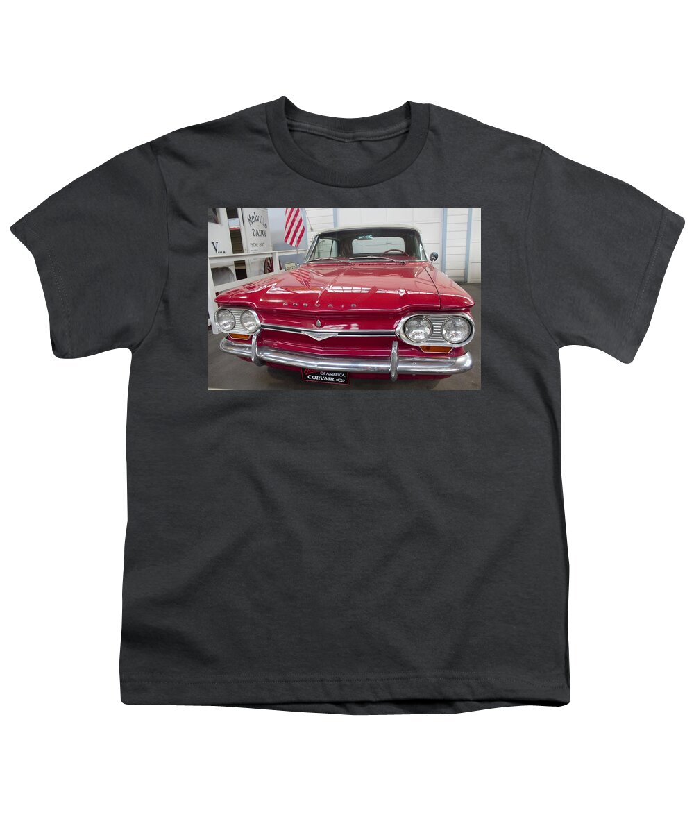 Sport Youth T-Shirt featuring the photograph 1964 Chevy Corvair by Ali Baucom