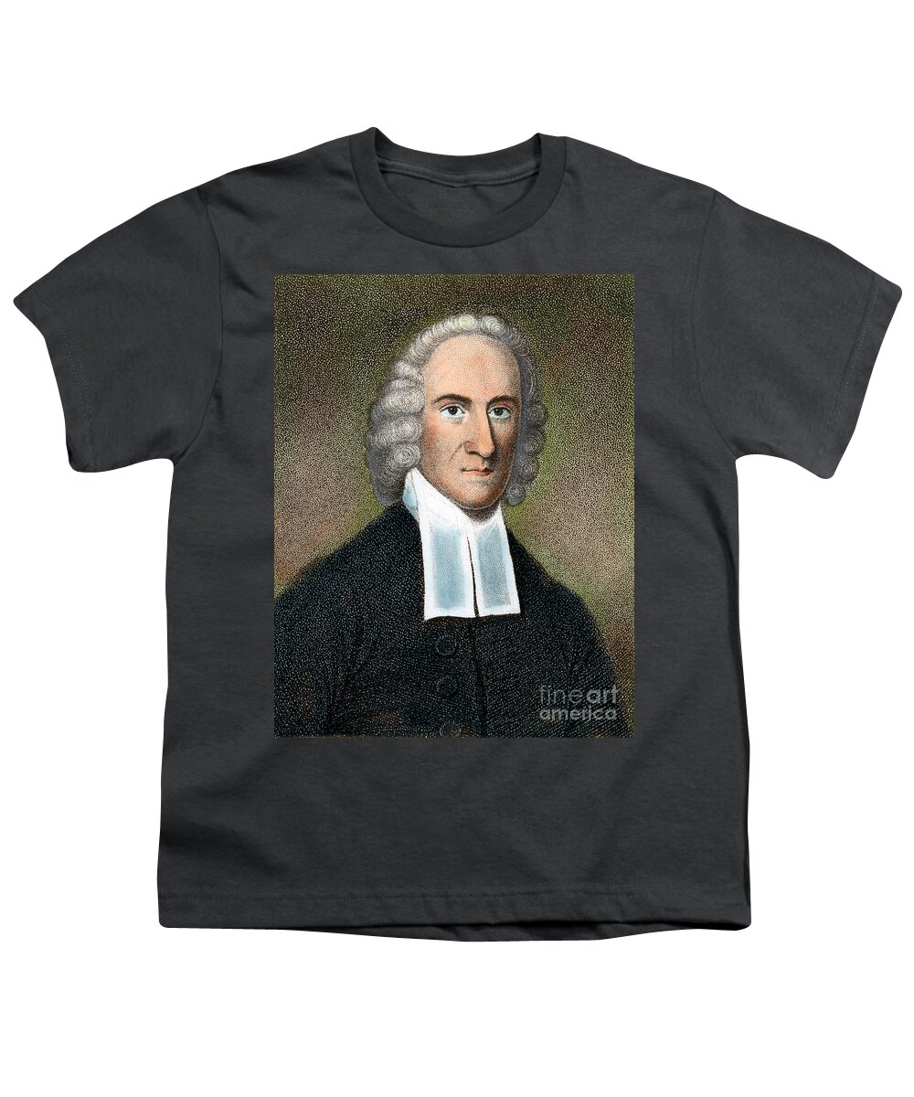 18th Century Youth T-Shirt featuring the photograph Jonathan Edwards #2 by Granger