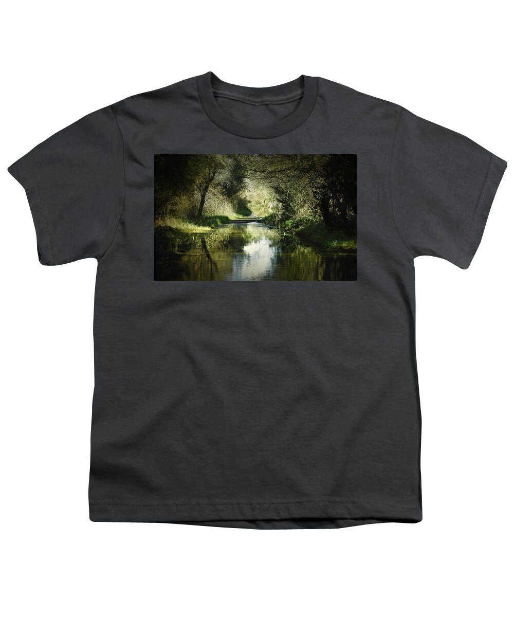 River Youth T-Shirt featuring the digital art River #26 by Super Lovely