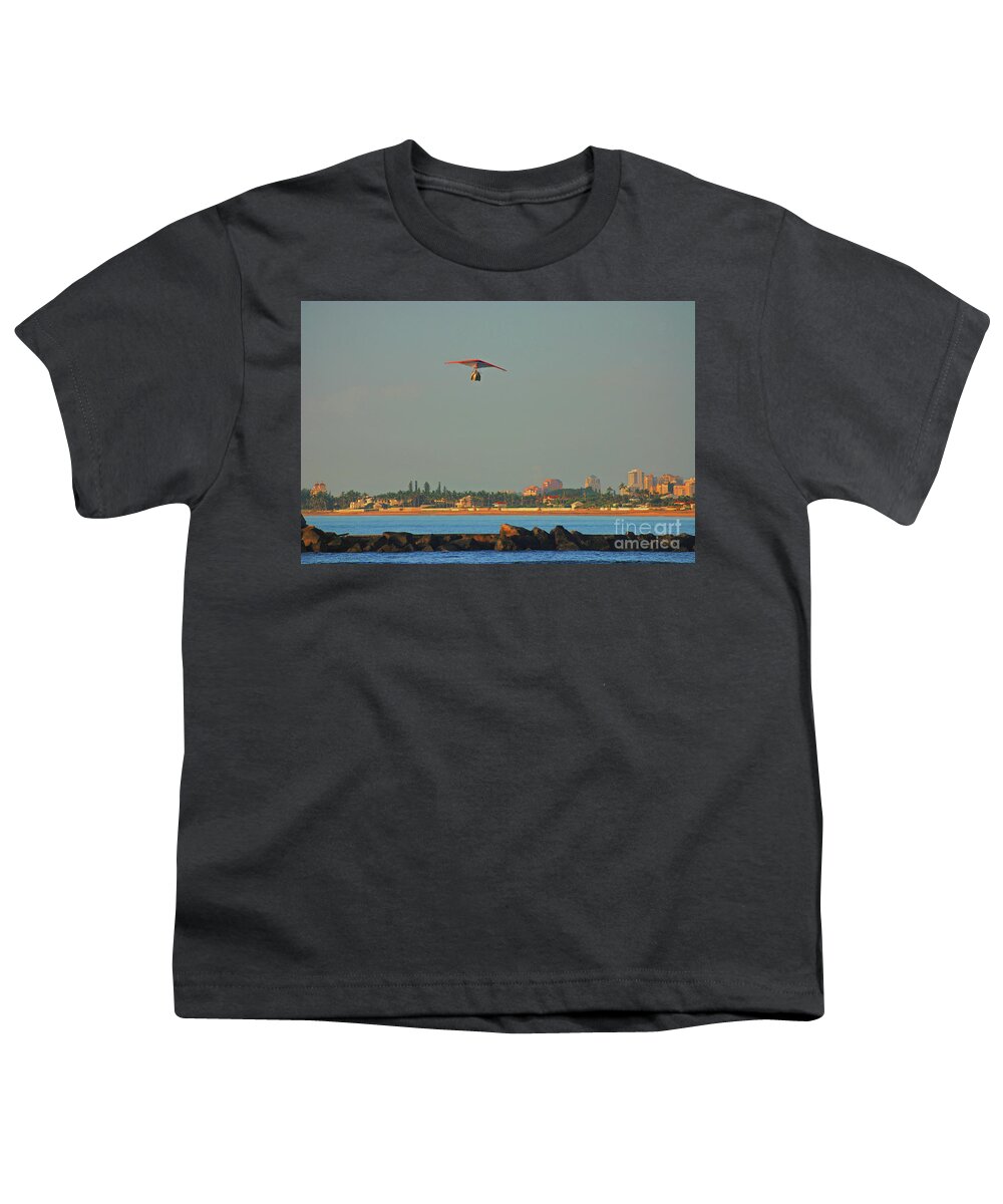 Flying Boat Youth T-Shirt featuring the photograph 38- Escape From Palm Beach by Joseph Keane