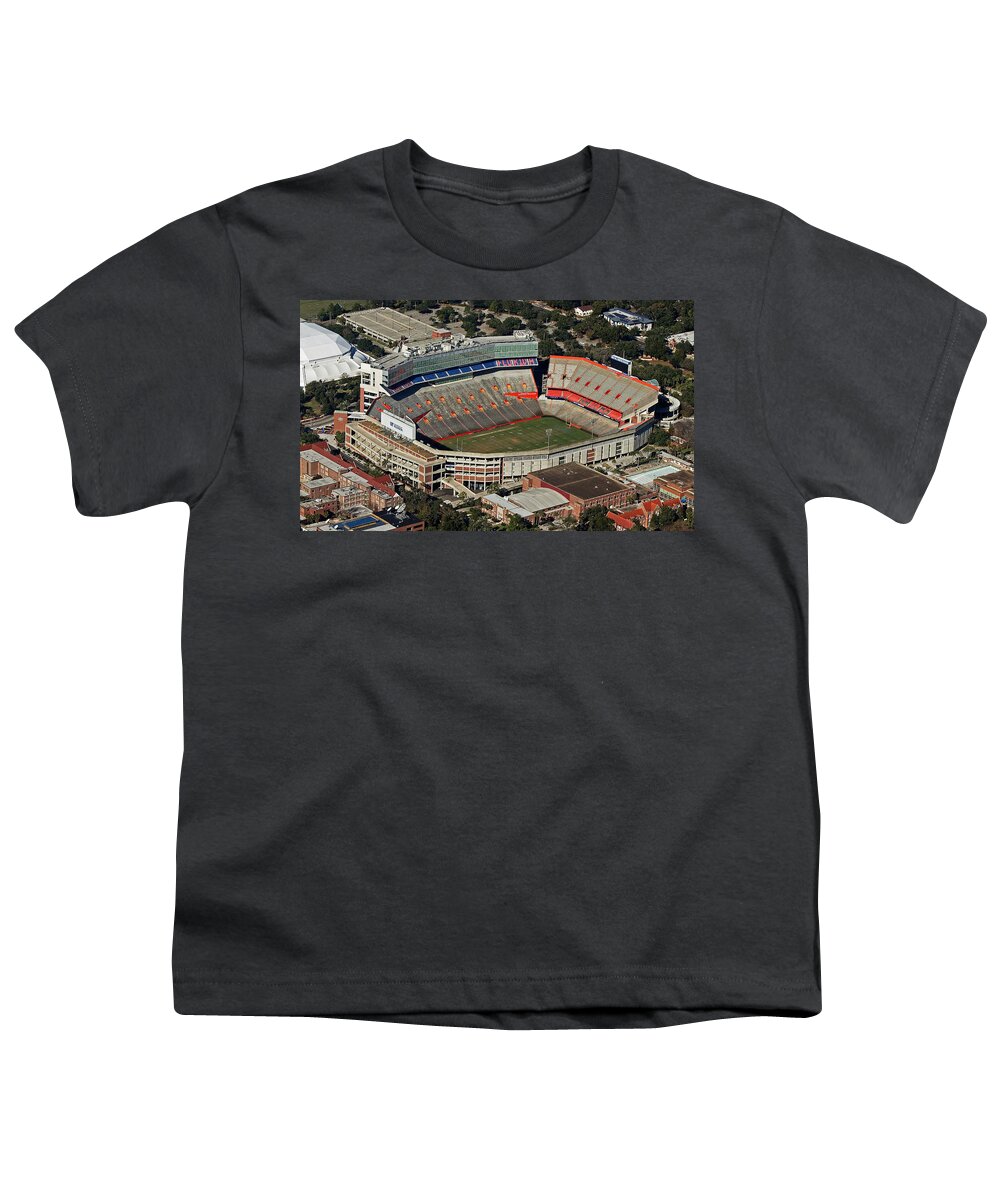 Ben Hill Griffin Youth T-Shirt featuring the photograph Florida Field #4 by Farol Tomson