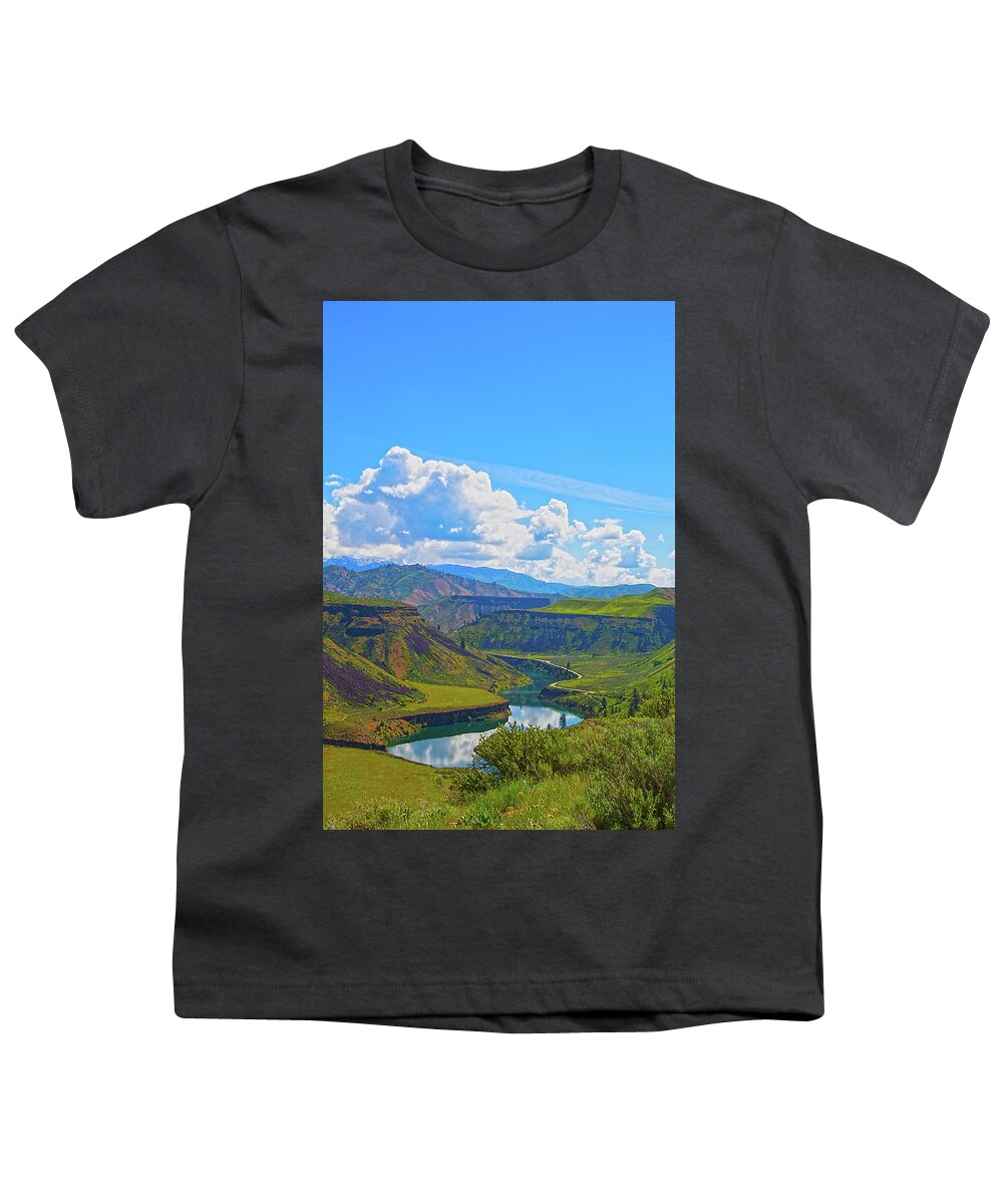 Idaho Youth T-Shirt featuring the photograph Idaho Landscape #5 by Dart Humeston