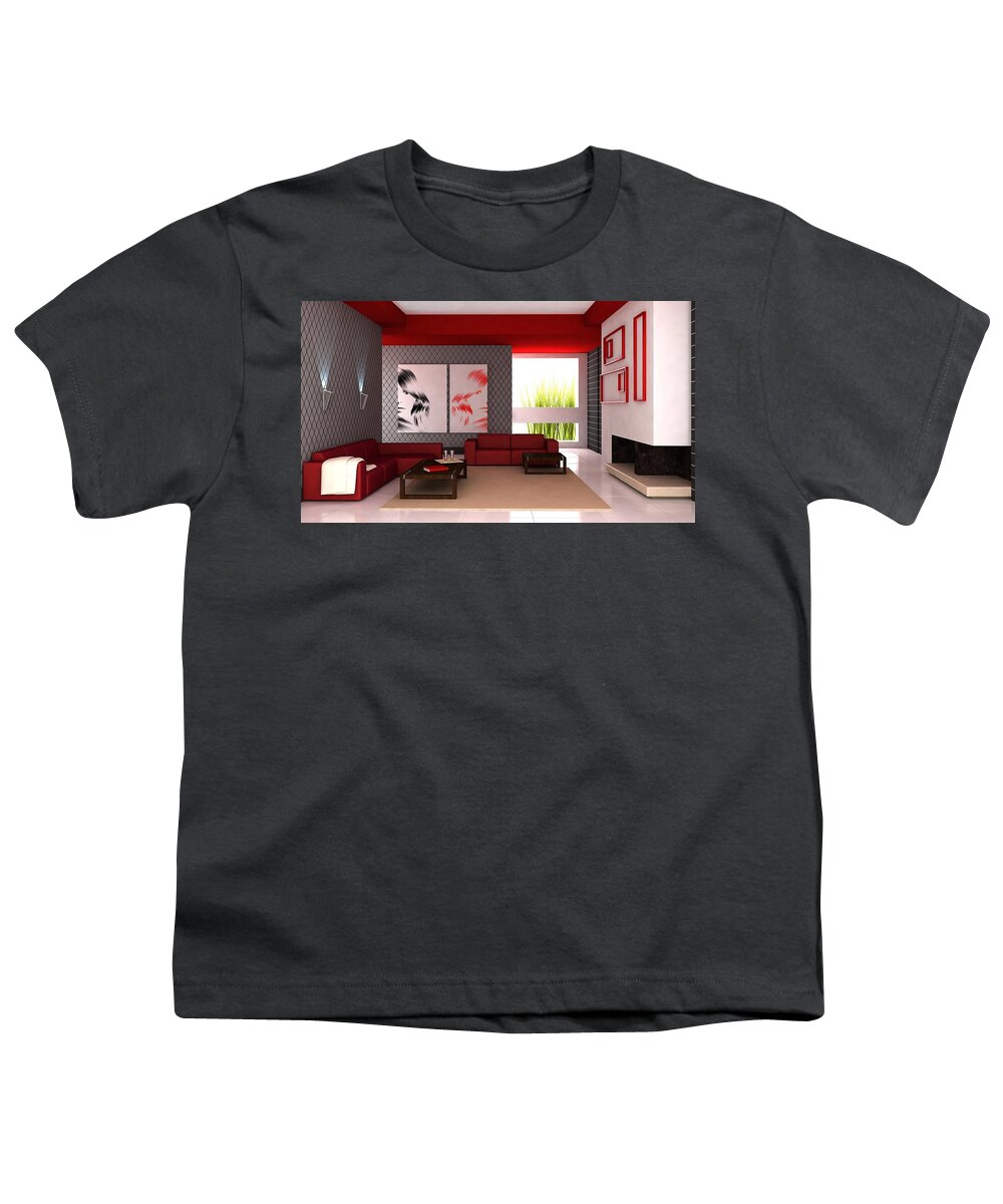 Room Youth T-Shirt featuring the photograph Room #61 by Mariel Mcmeeking