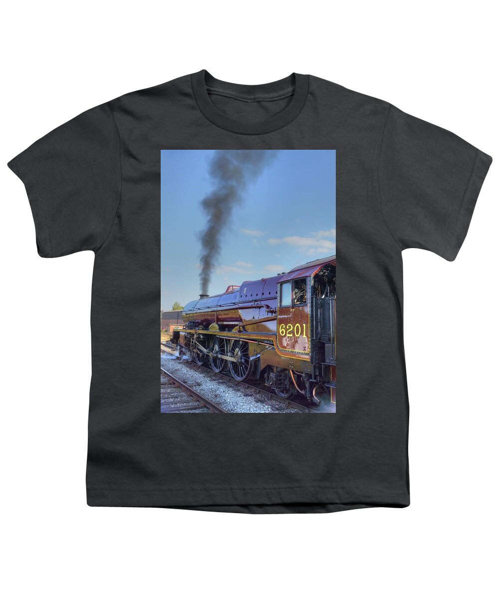 Steam Youth T-Shirt featuring the photograph 6201 Princess Elizabeth by David Birchall