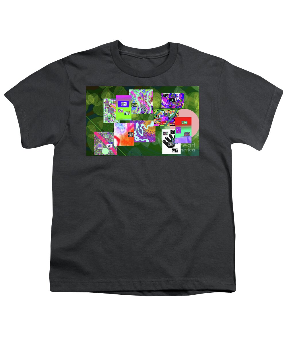 Walter Paul Bebirian Youth T-Shirt featuring the digital art 7-5-2015dabcdefghijklmnopqrtuvwxyzabcdefgh by Walter Paul Bebirian