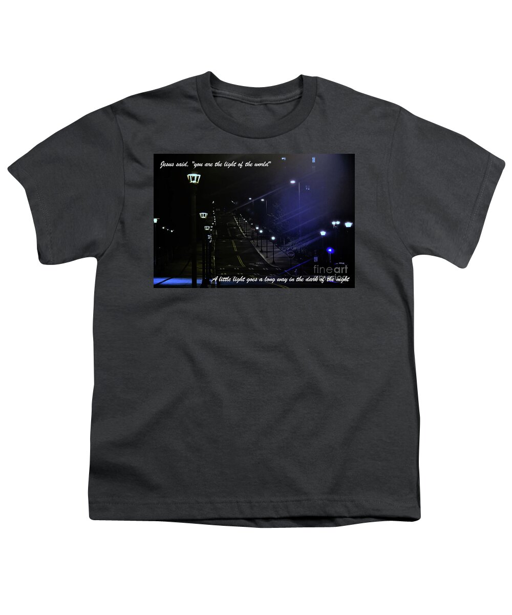 Atlanta Youth T-Shirt featuring the photograph A Little Light by Merle Grenz