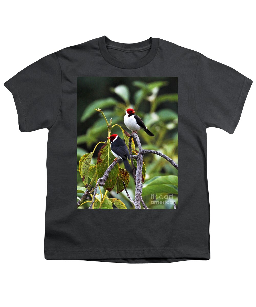 A Pair Of Redheads Youth T-Shirt featuring the photograph A Pair of Redheads by Jennifer Robin