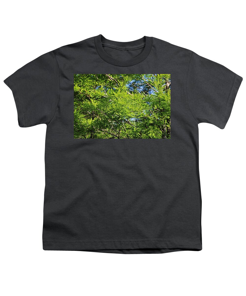Green Youth T-Shirt featuring the photograph A Peace of Green by Michiale Schneider