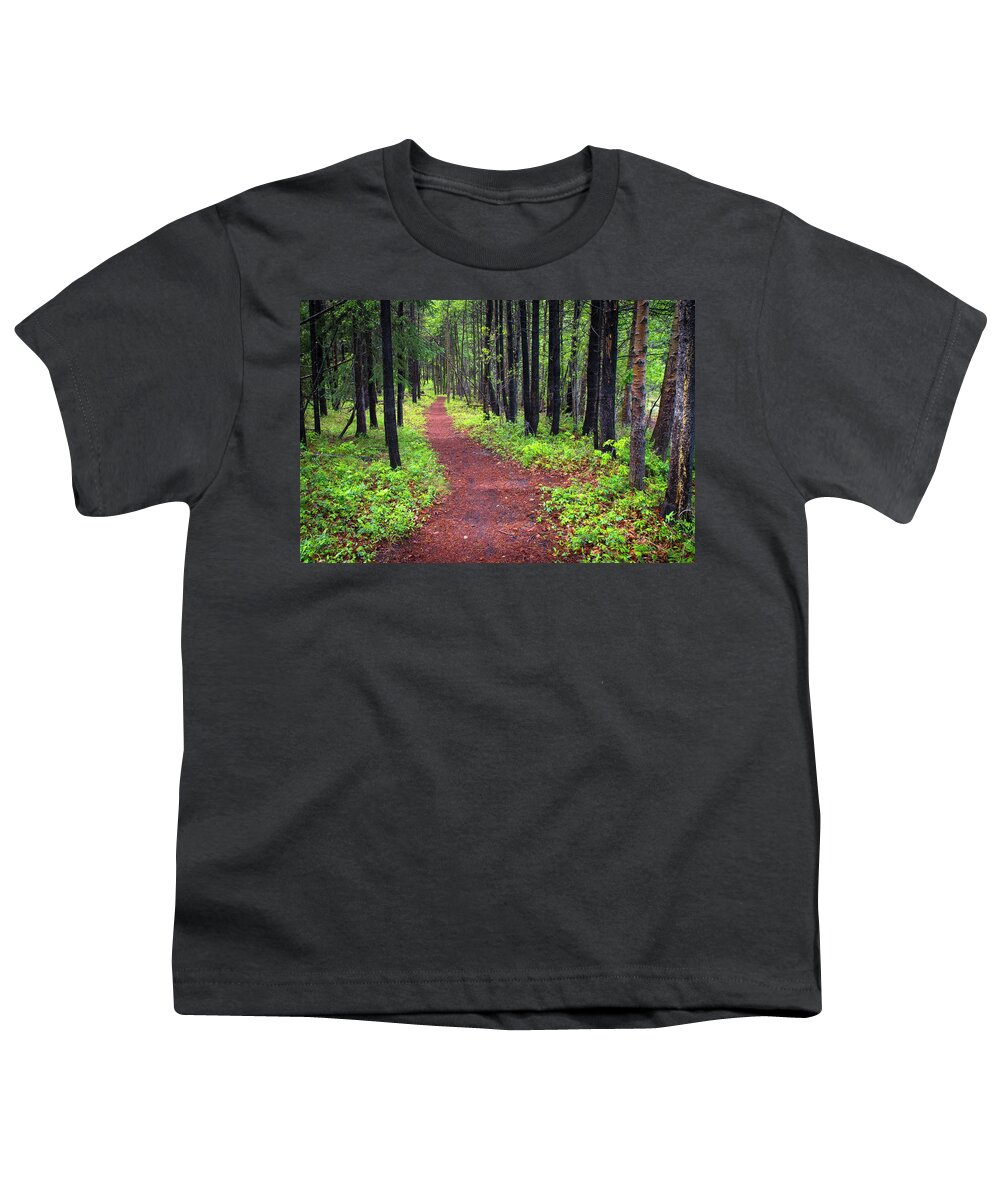 Forest Youth T-Shirt featuring the photograph A walk in the Forest by Bill Cubitt