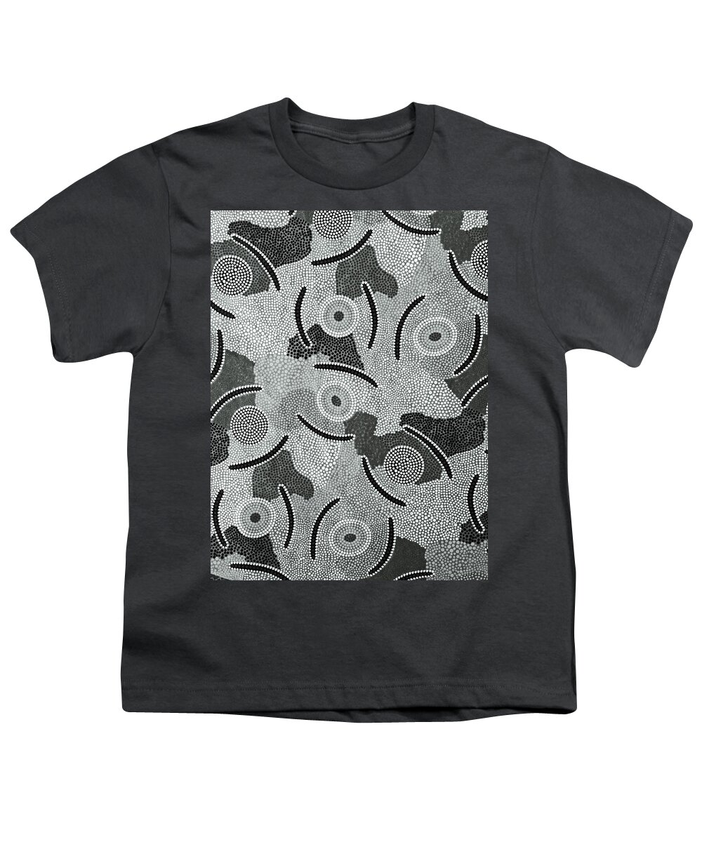 Aboriginal Youth T-Shirt featuring the photograph Aboriginal Pattern No. 8 by Sandy Taylor
