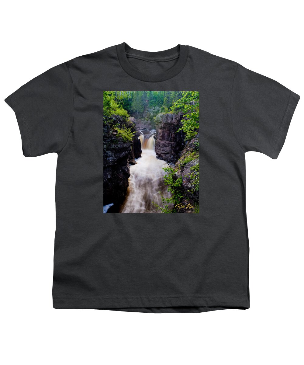 Flowing Youth T-Shirt featuring the photograph Above the Cauldron by Rikk Flohr