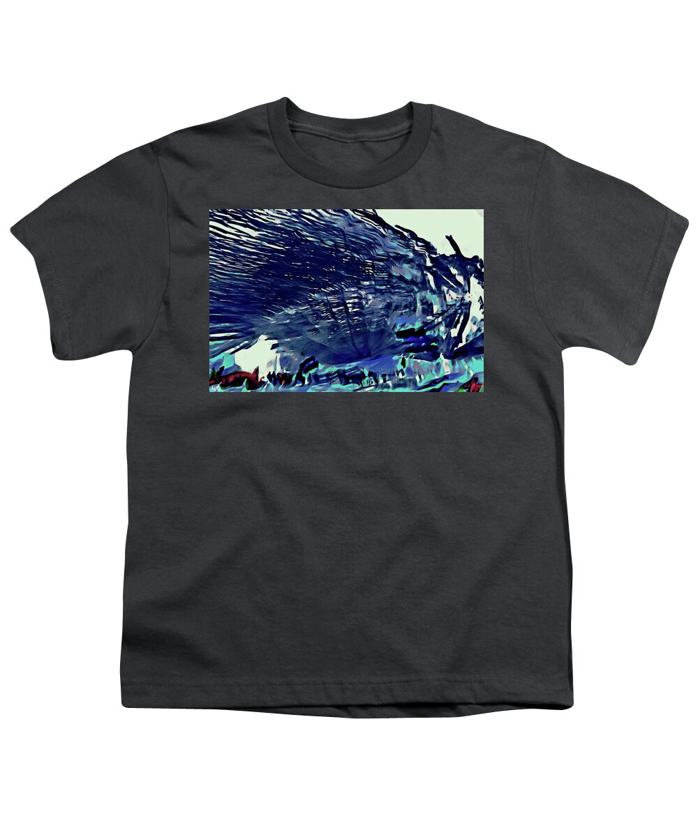 Abstract Youth T-Shirt featuring the photograph Abstract Encounters by Gina O'Brien