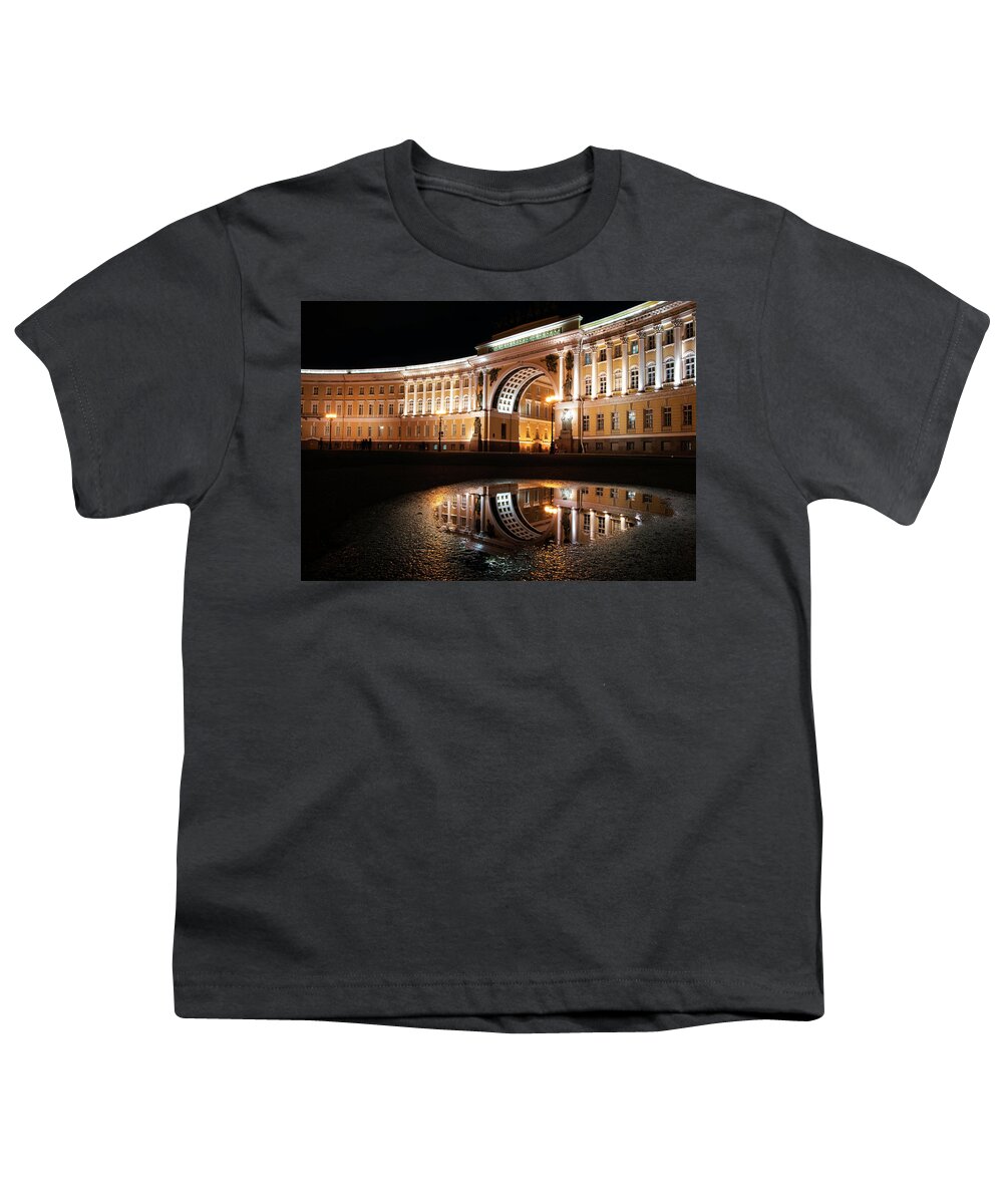 Petersburg Youth T-Shirt featuring the photograph After the rain by Jaroslaw Blaminsky