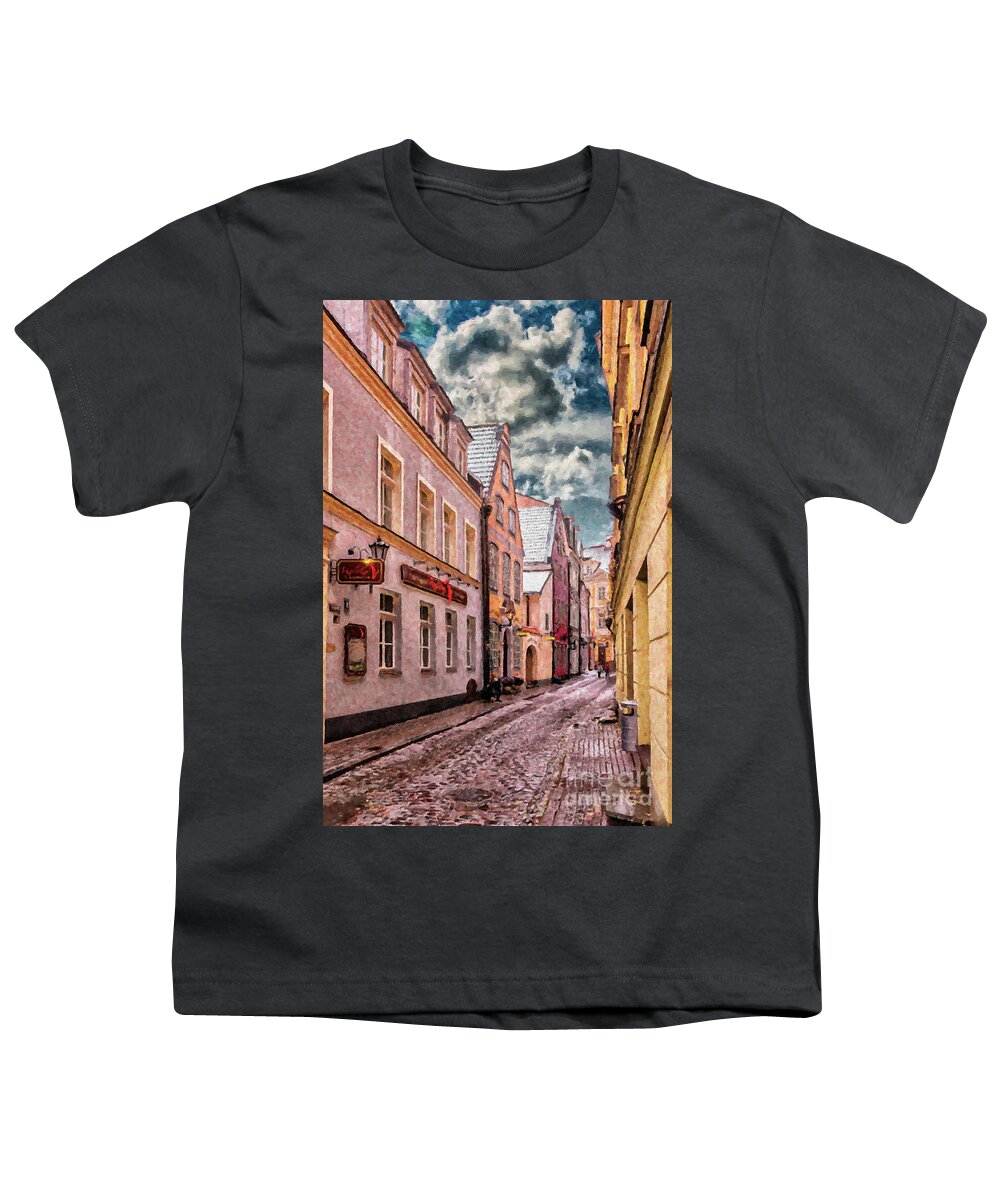 Digital Youth T-Shirt featuring the photograph After The Thaw Digital Painting by Antony McAulay
