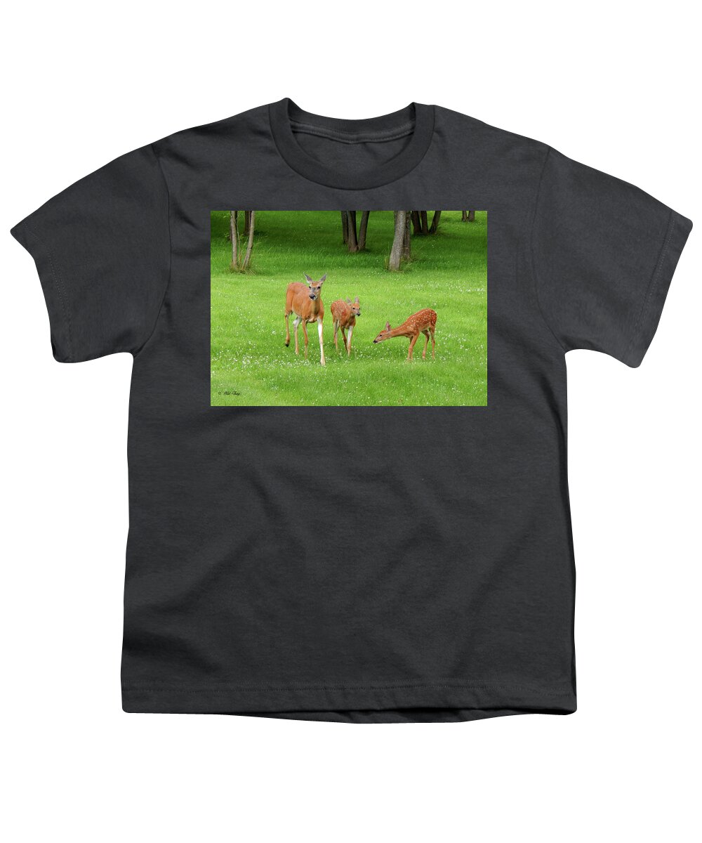 Summer Youth T-Shirt featuring the photograph Afternoon Visit by Wild Thing