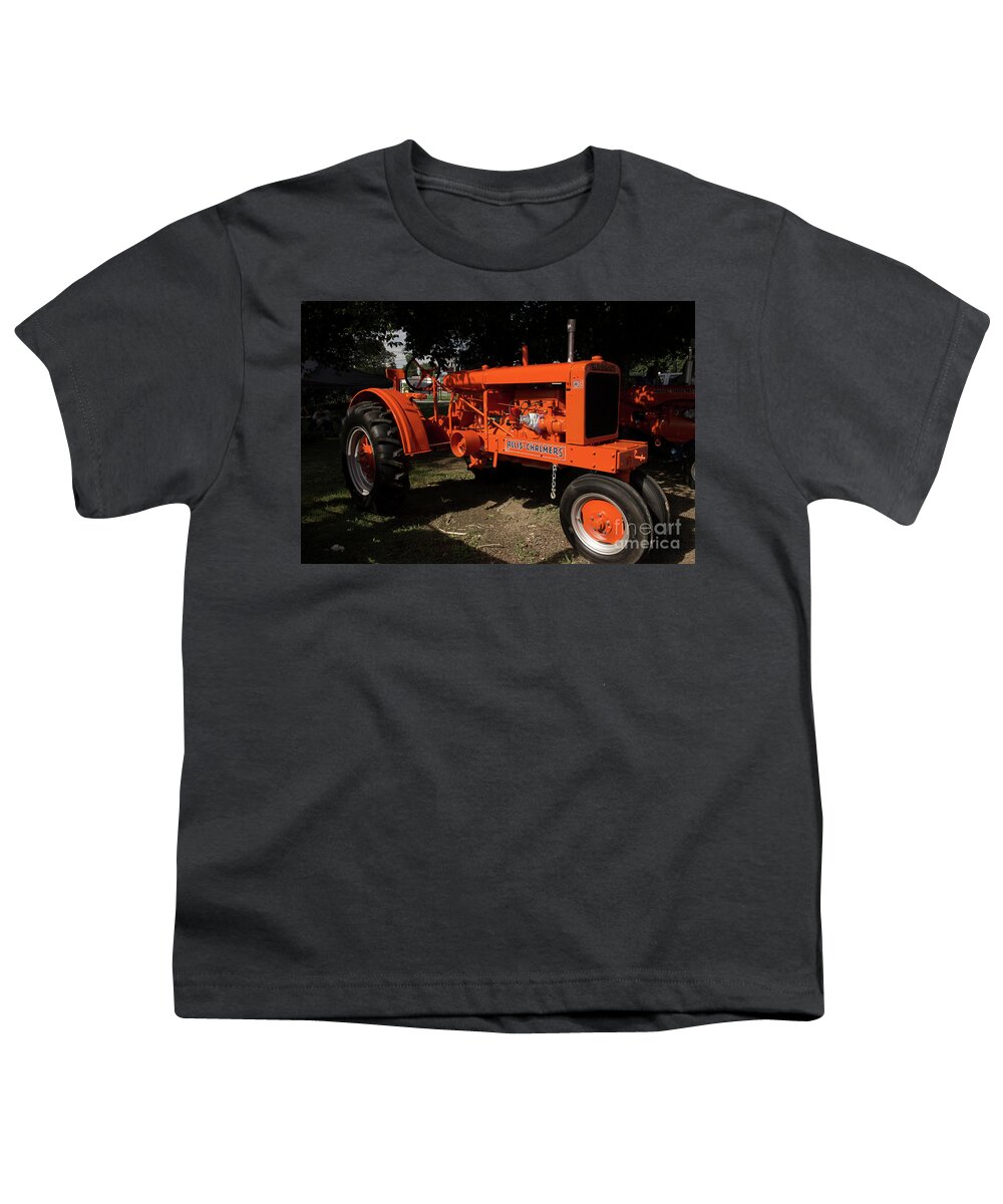 Tractor Youth T-Shirt featuring the photograph Allis-Chalmers WC by Mike Eingle