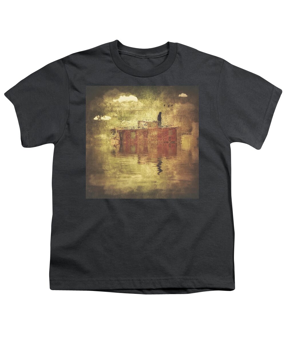 Digital Art Youth T-Shirt featuring the digital art Another Way by Melissa D Johnston