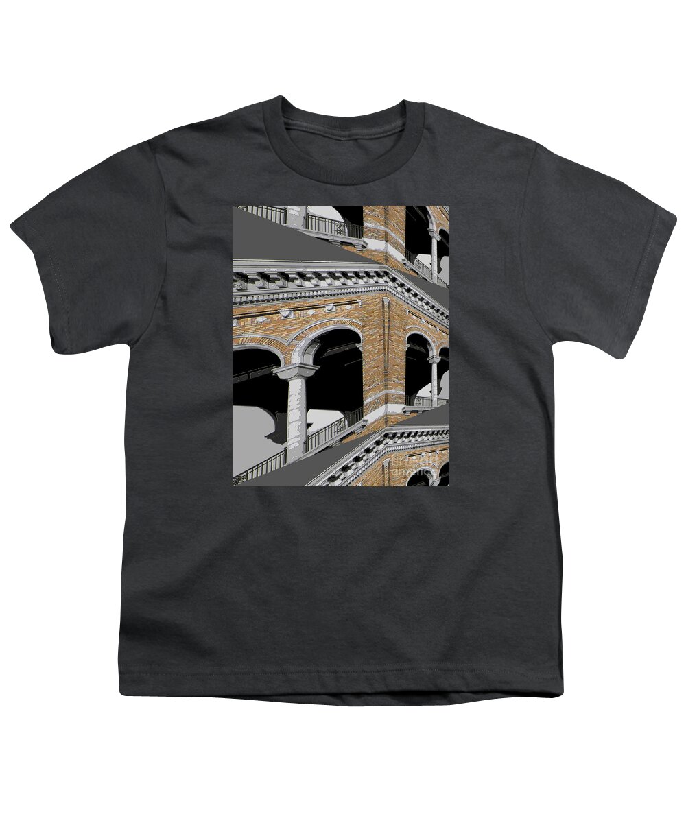 Norwood Youth T-Shirt featuring the photograph Archways by Beverly Shelby