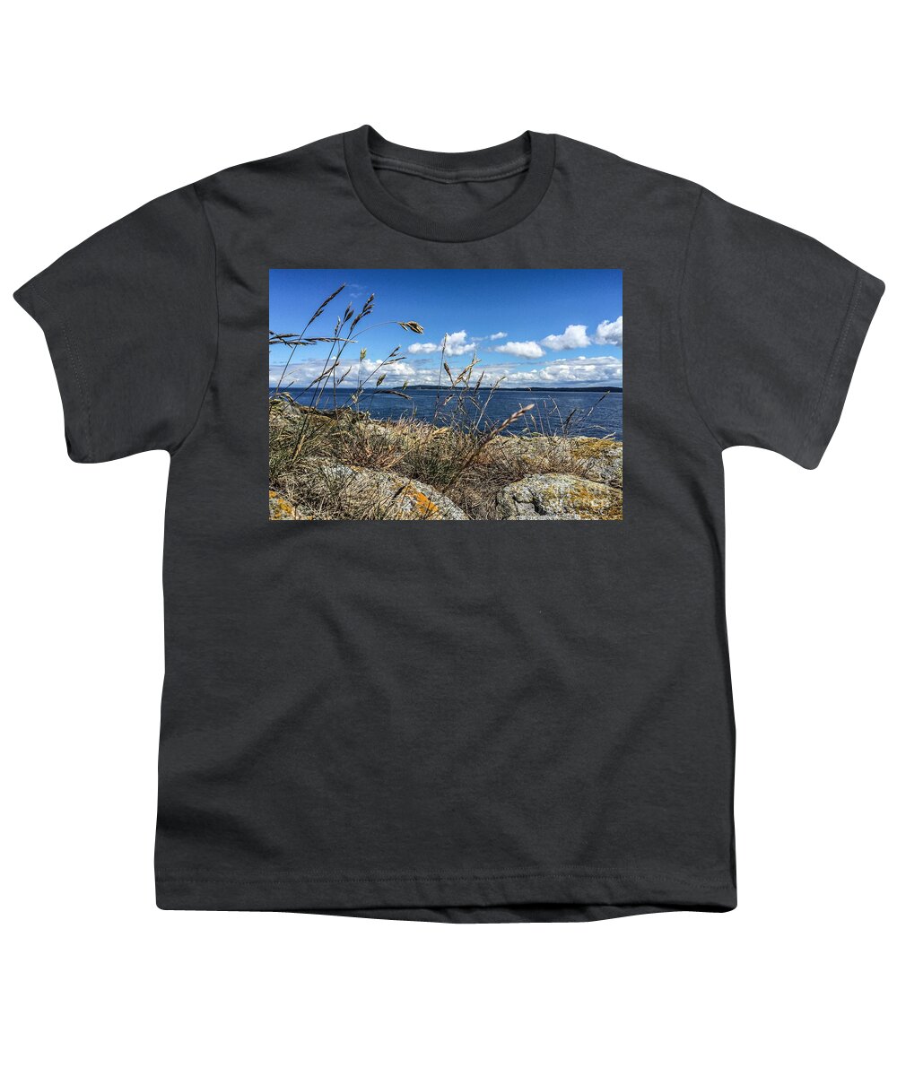 Orcas Island Youth T-Shirt featuring the photograph At Point Lawrence by William Wyckoff