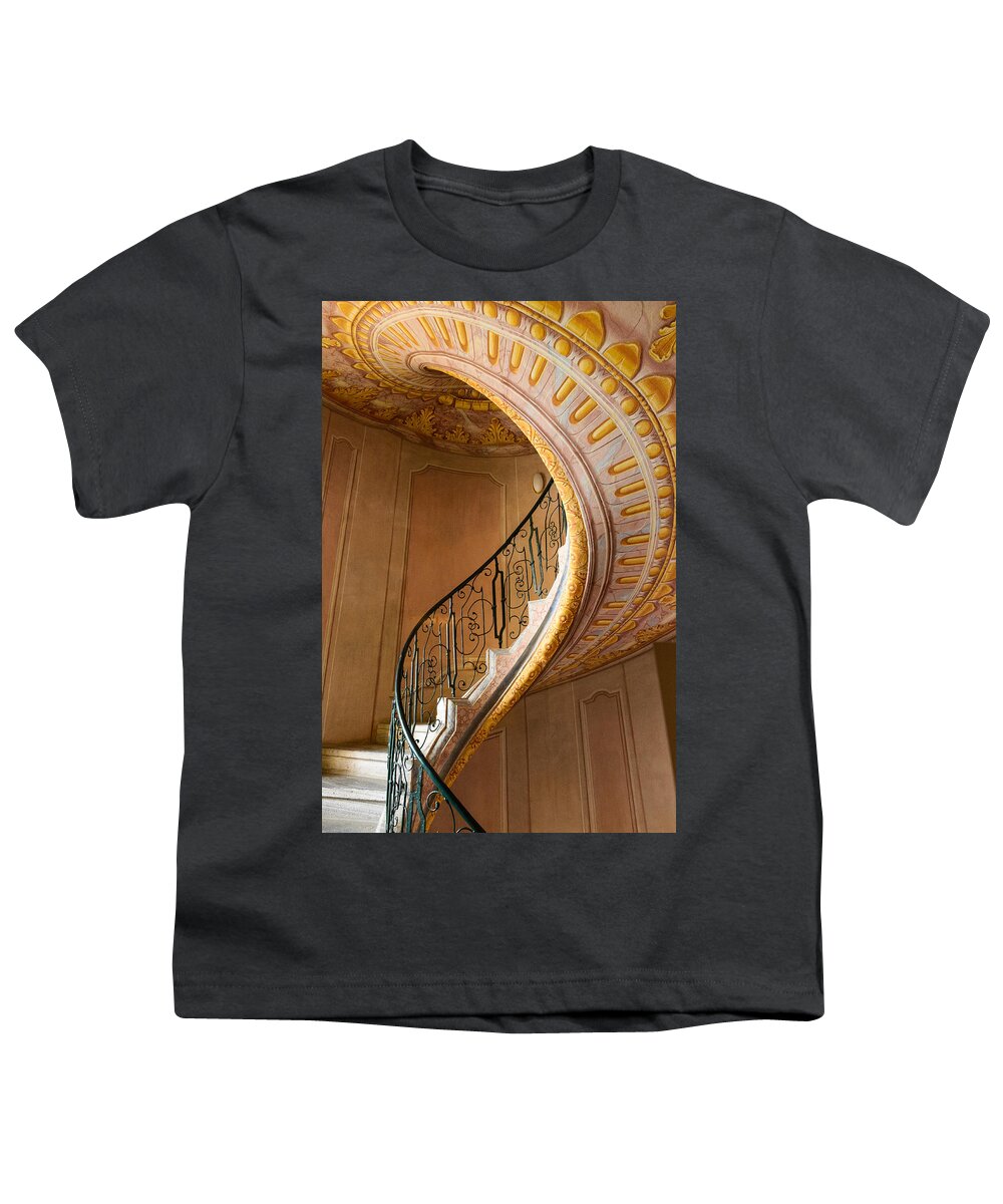 Austria Youth T-Shirt featuring the photograph Austrian stairway by John Johnson