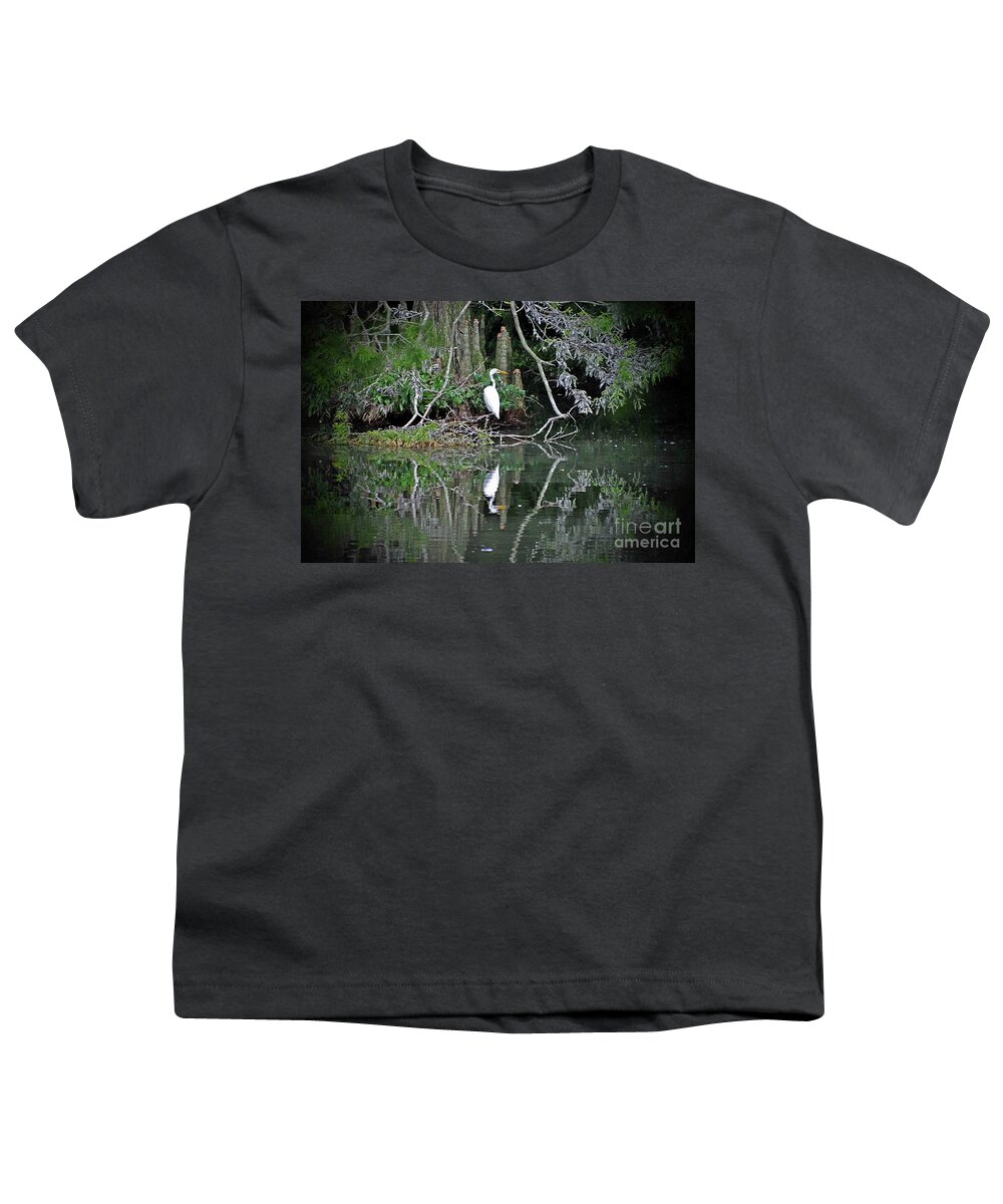 Wildlife Youth T-Shirt featuring the photograph Away From The Crowd by Lydia Holly