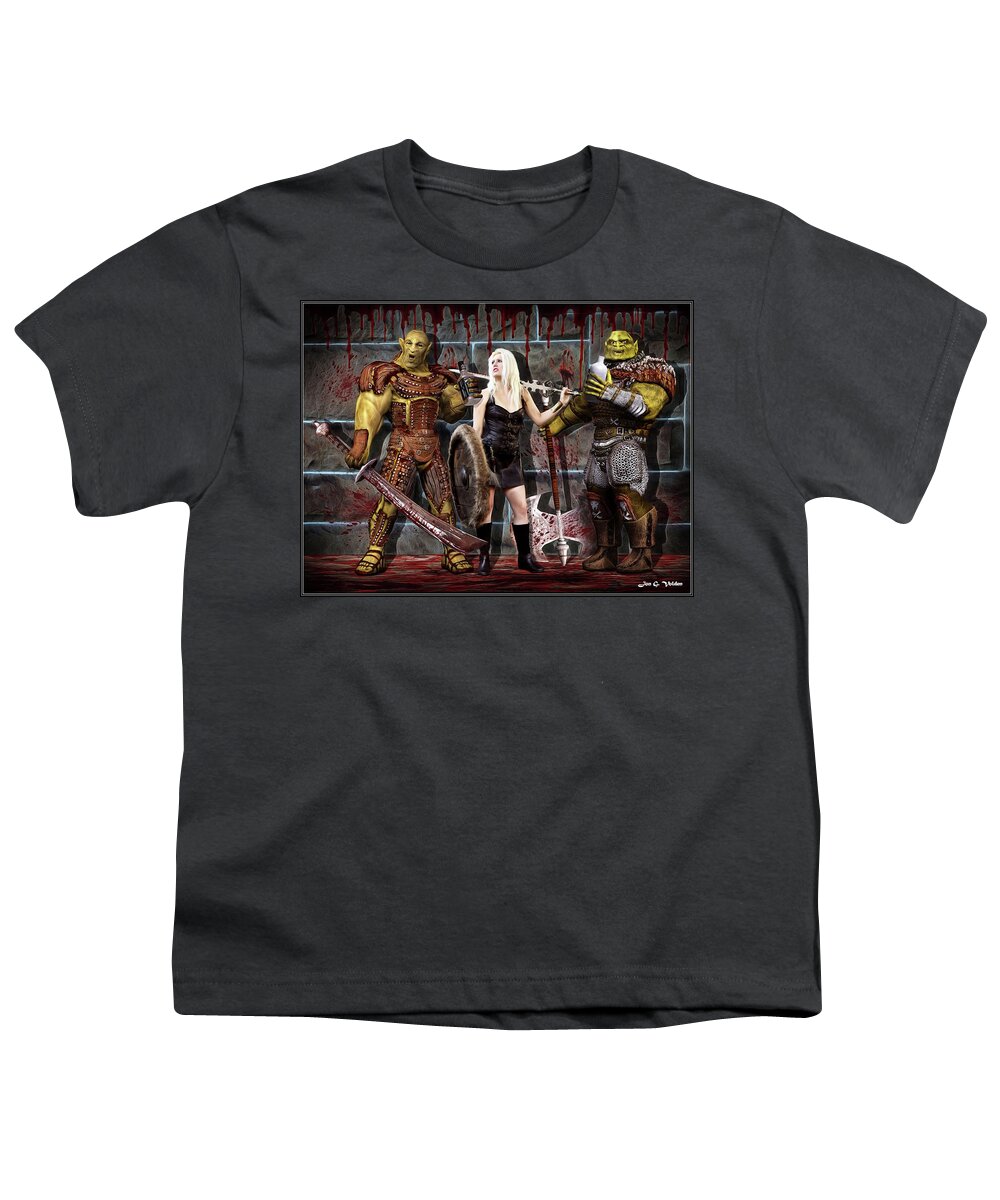 Fantasy Youth T-Shirt featuring the photograph Bad Company by Jon Volden