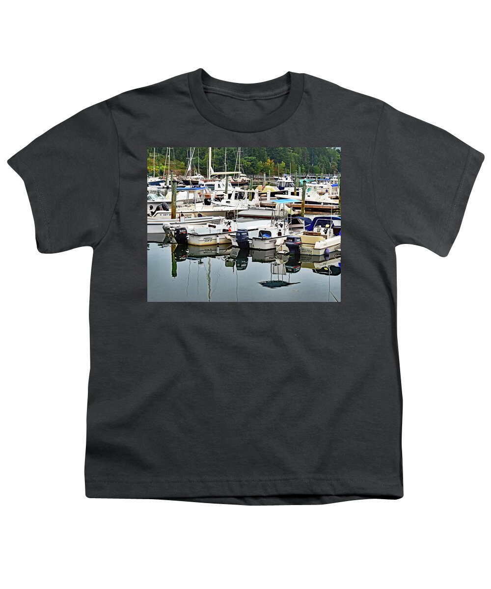 Bar Harbor Maine Youth T-Shirt featuring the photograph Bar Harbor, Maine No. 3 by Sandy Taylor