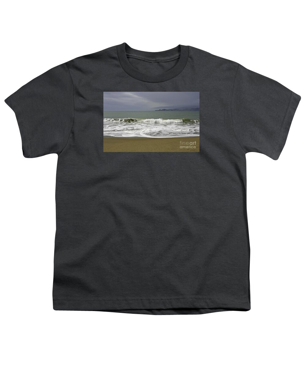 Beach Youth T-Shirt featuring the photograph Bay View by Joyce Creswell