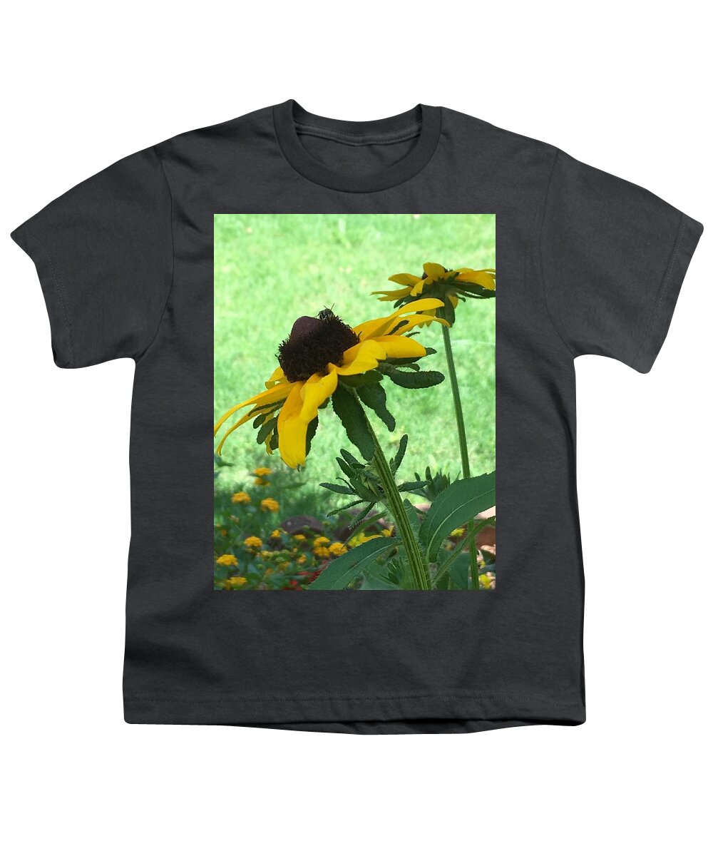 Bee Youth T-Shirt featuring the photograph Bee Keeping by Pamela Henry