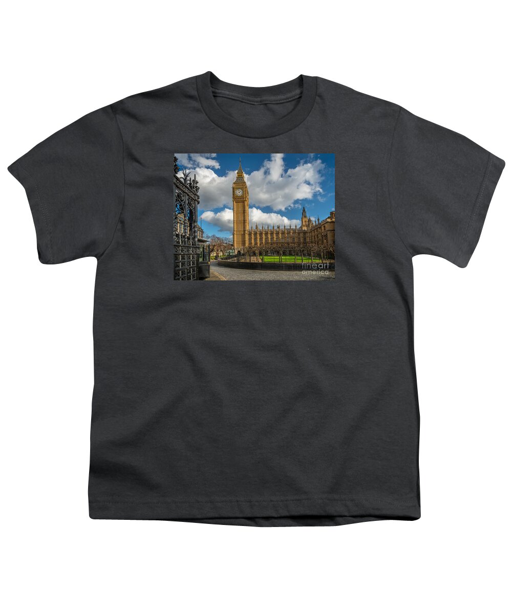 Big Ben Youth T-Shirt featuring the photograph Big Ben London by Adrian Evans