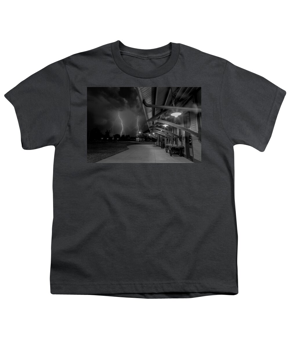 Black And White Youth T-Shirt featuring the photograph Black and White 64 by Jimmy McDonald