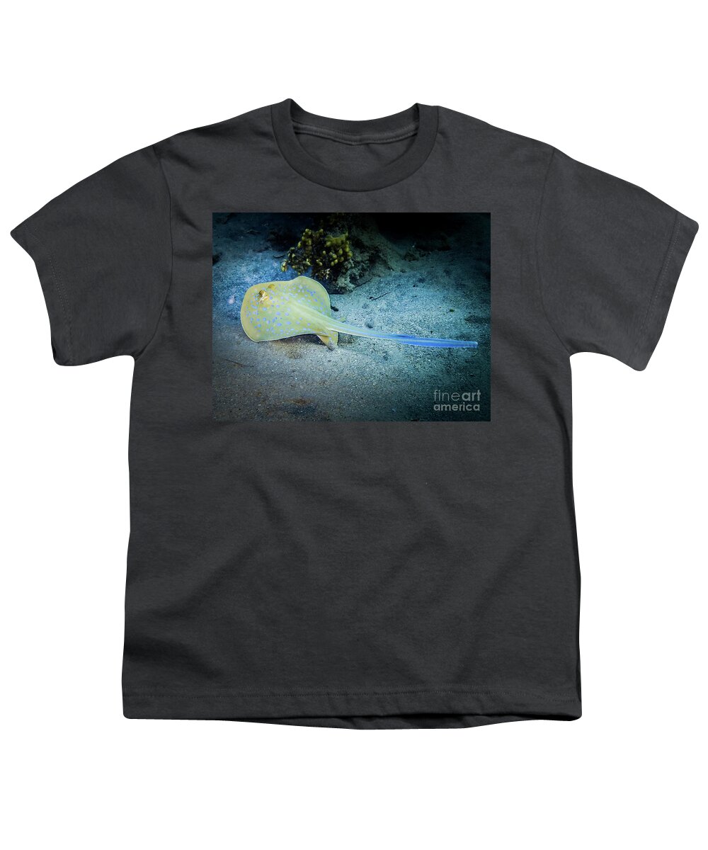 Africa Youth T-Shirt featuring the photograph Blue Dot by Hannes Cmarits