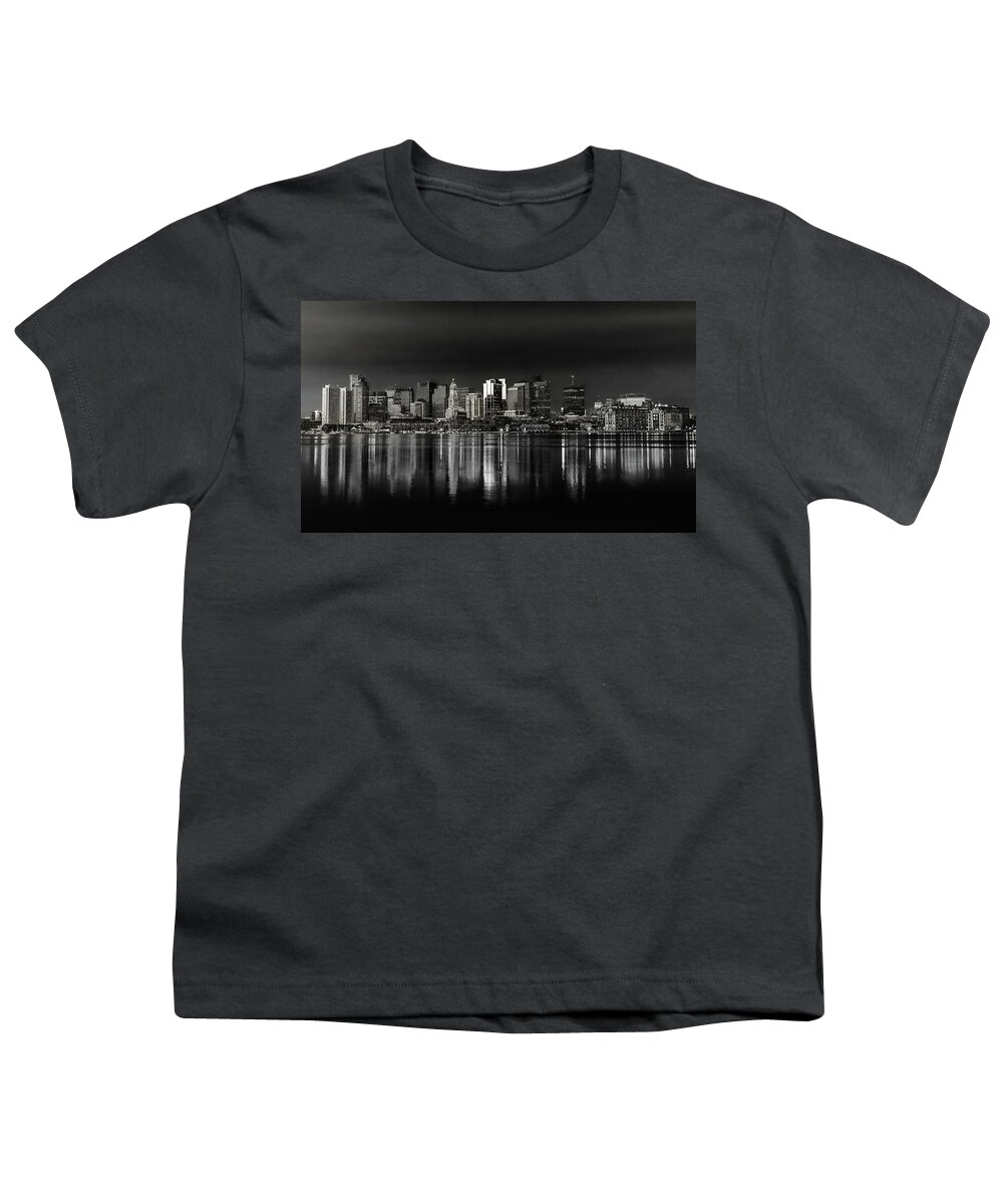 Boston Youth T-Shirt featuring the photograph Boston Sunrise by Rob Davies