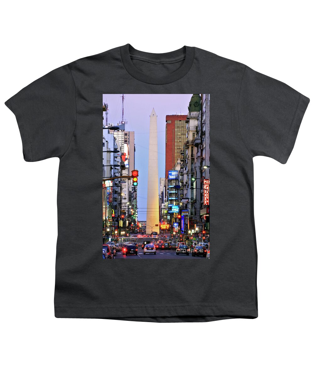 Youth T-Shirt featuring the photograph Buenos Aires 029 by Bernardo Galmarini