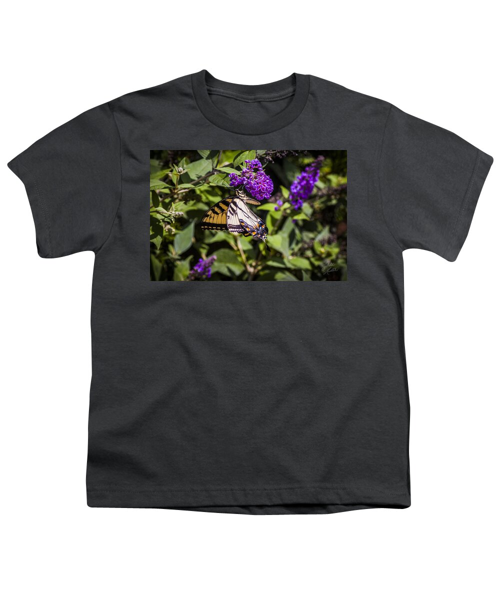 Chita Hunter Youth T-Shirt featuring the photograph Butterfly 2 by Chita Hunter