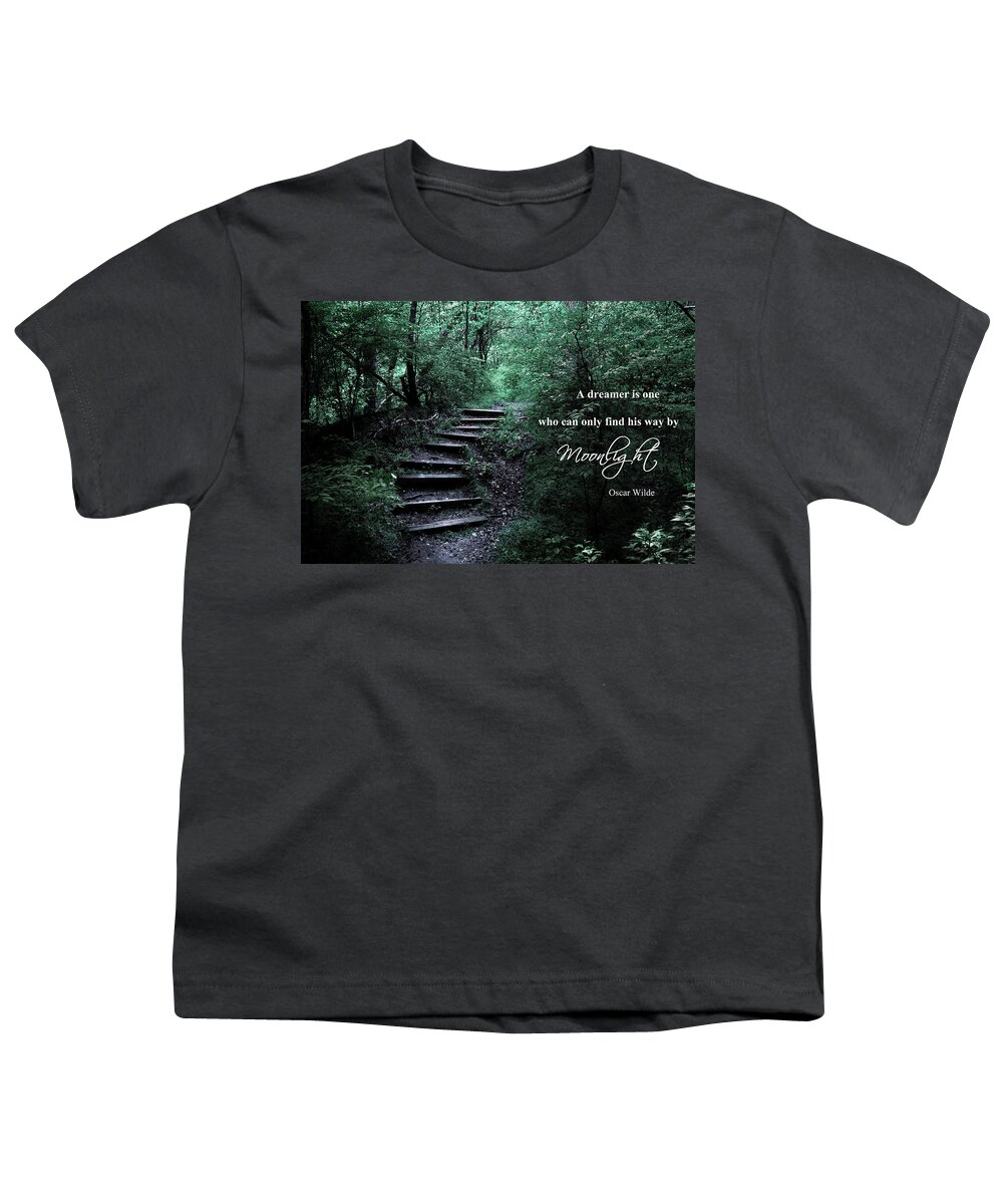 Moonlight Youth T-Shirt featuring the photograph By Moonlight by Jessica Brawley
