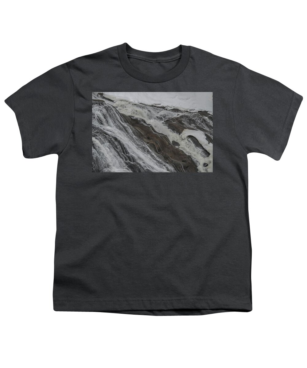 Fall Youth T-Shirt featuring the photograph Cascade by Patricia Dennis