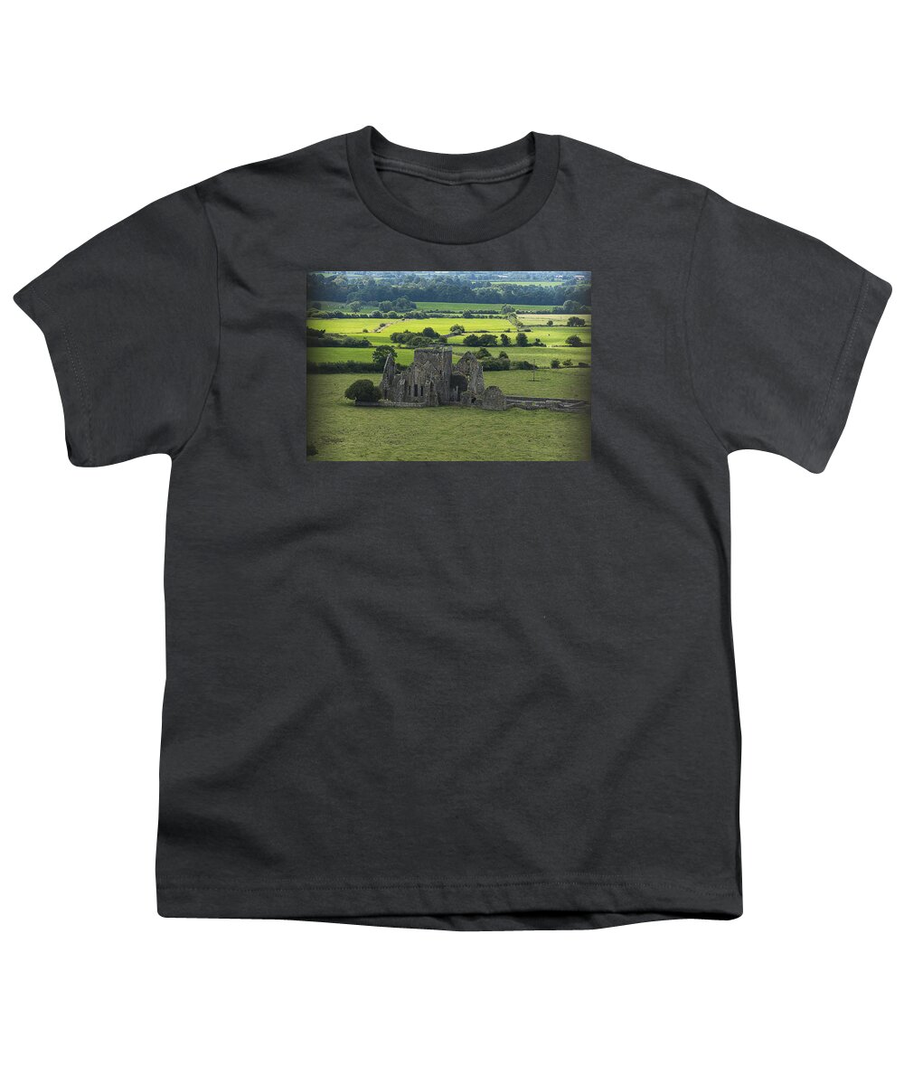 Ireland Youth T-Shirt featuring the photograph Cashel Hore Abbey by Enrico Pelos