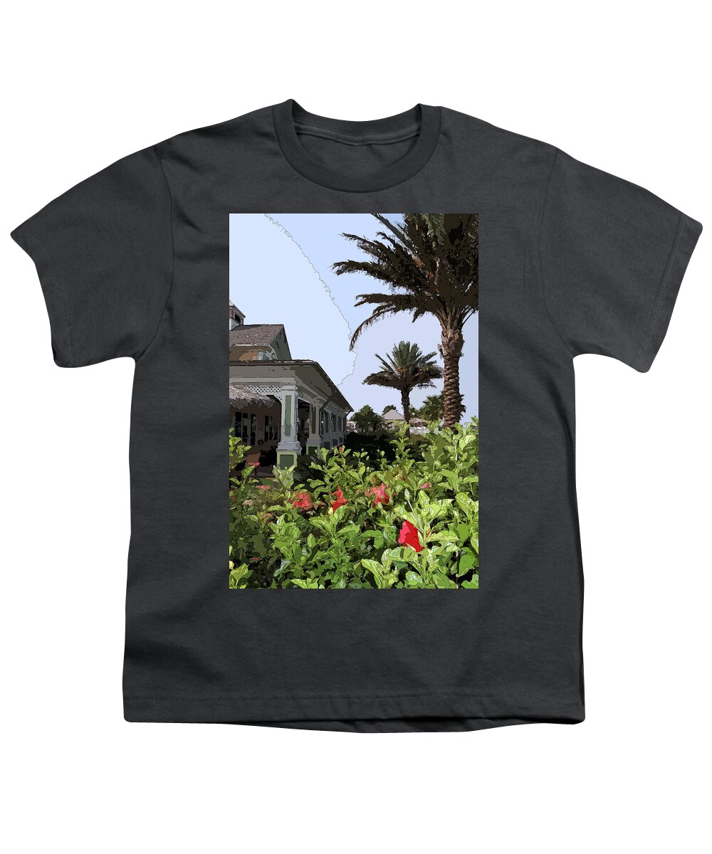 Architecture Youth T-Shirt featuring the photograph C G Outback by James Rentz
