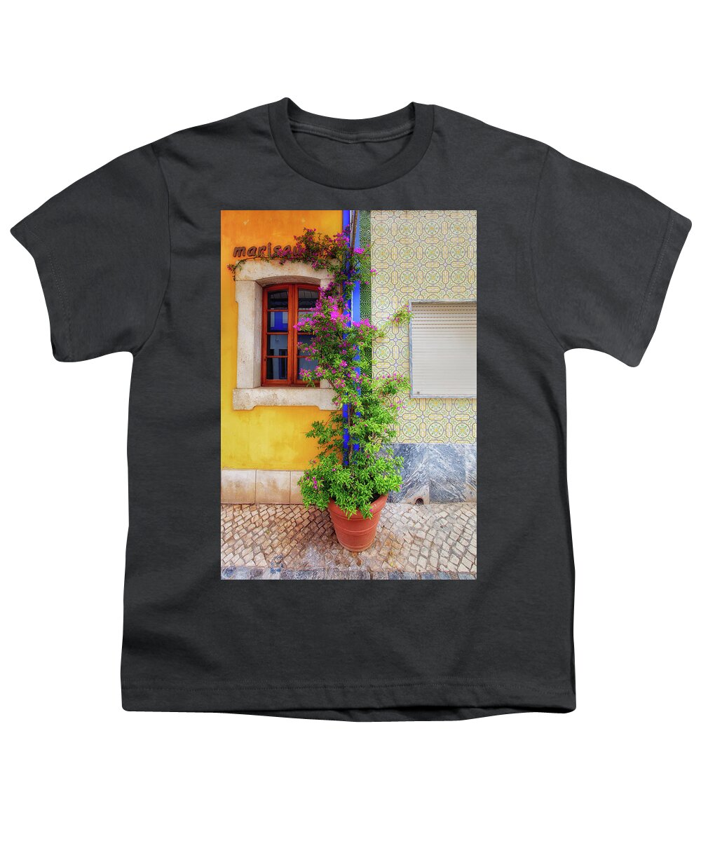 Alvor Youth T-Shirt featuring the photograph Colors of Alvor by Lauri Novak