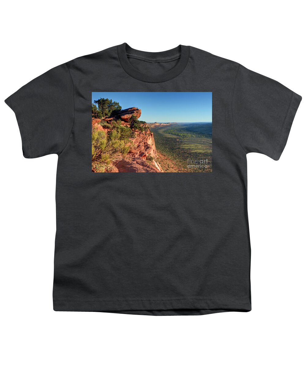 Comb Ridge Youth T-Shirt featuring the photograph Comb Ridge Sunset - Bears Ears National Monument - Utah by Gary Whitton