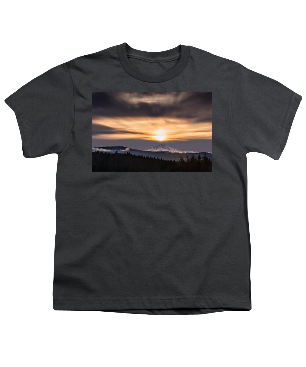 Mountain Youth T-Shirt featuring the photograph Contact by John Christopher