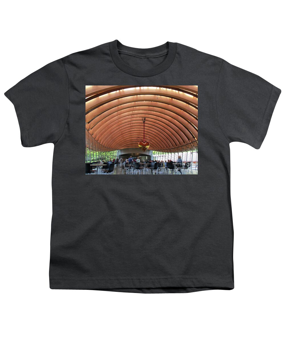 Crystal Bridges Youth T-Shirt featuring the photograph Crystal Bridges 5 by Randall Weidner