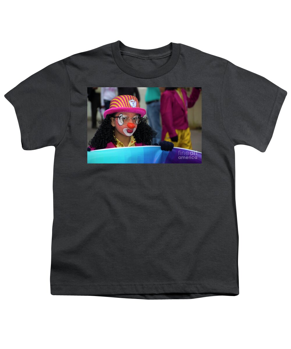 Girl Youth T-Shirt featuring the photograph Cuenca Kids 866 by Al Bourassa