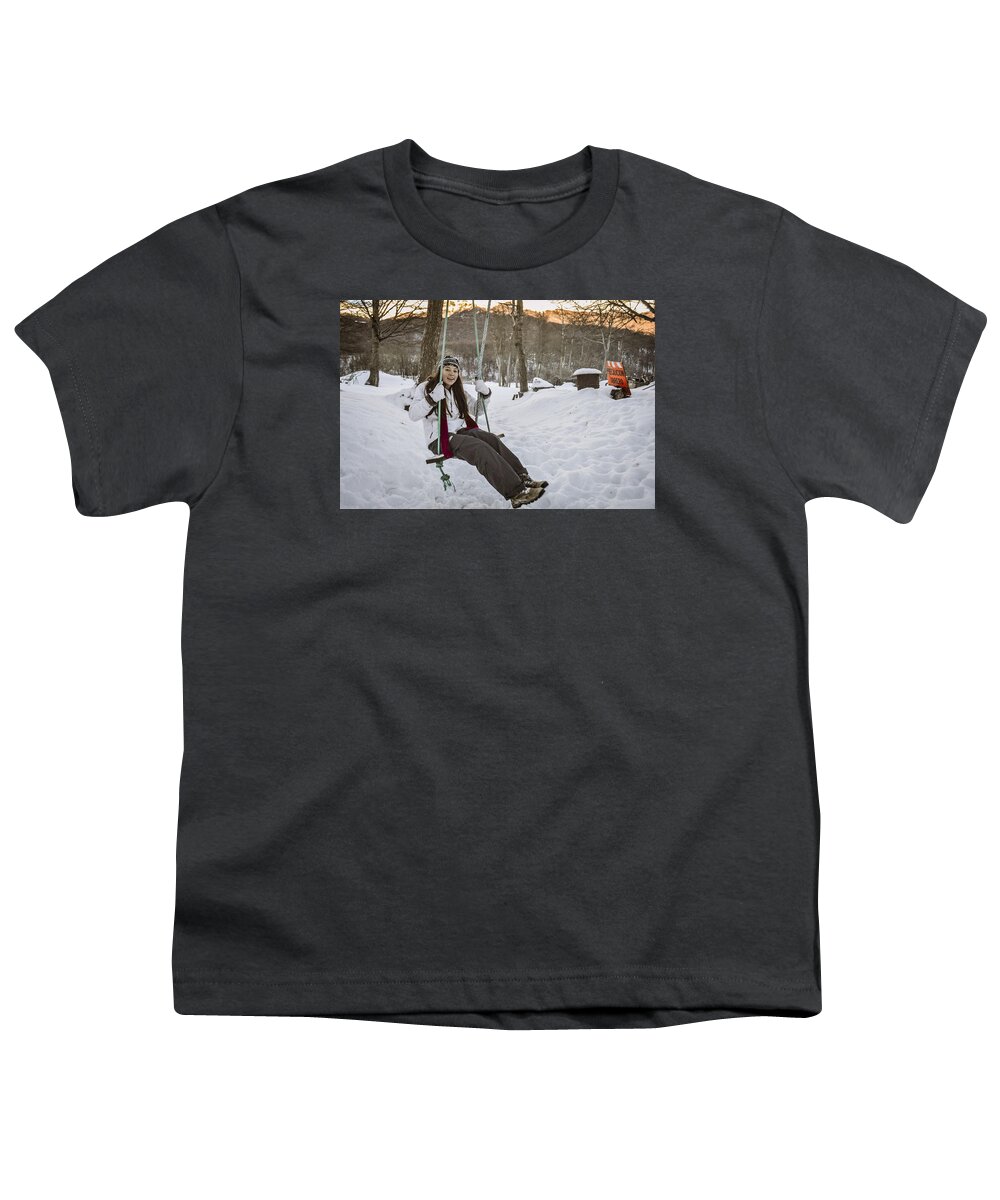  Youth T-Shirt featuring the photograph Disfrutar by Juan Carlos Garcia