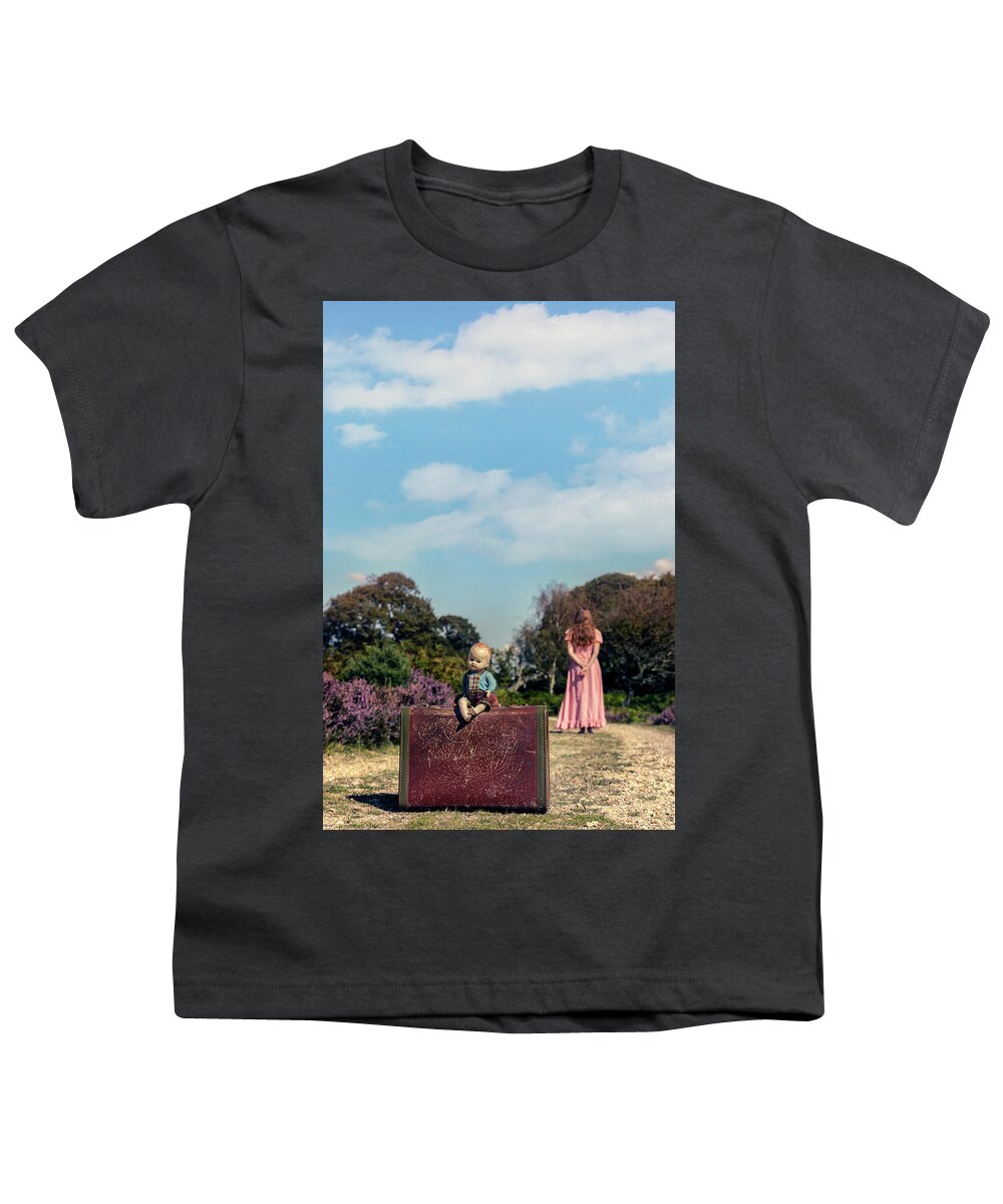 Girl Youth T-Shirt featuring the photograph Don't Leave Me Behind by Joana Kruse
