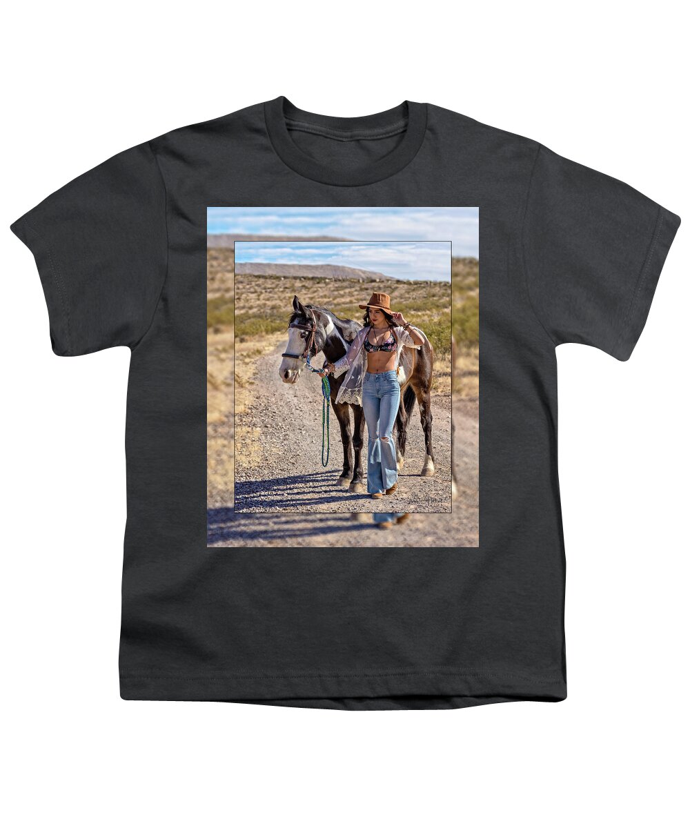 Boho Youth T-Shirt featuring the photograph Dsc_2239_a1 by Walter Herrit
